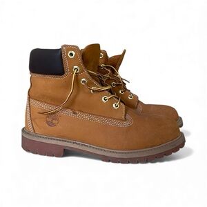 Timberland Kids - Timberland 6-Inch Premium Boots – Wheat Nubuck - Size 6